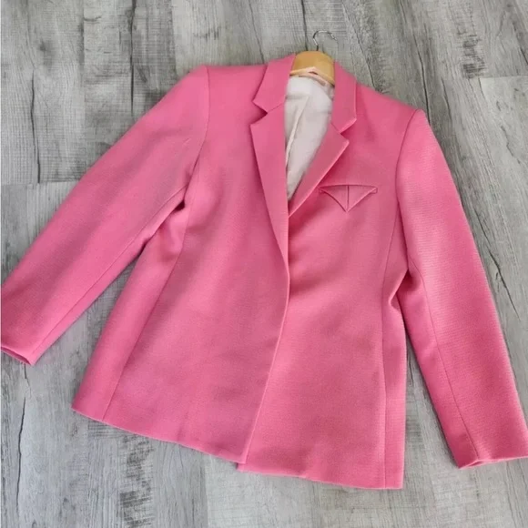 Maggie Marilyn Jackets Coats Maggie Marilyn Pink Blazer